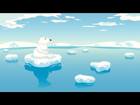 Медвежонок на льдине