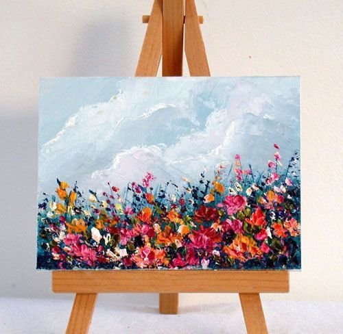 Рисунки на холсте