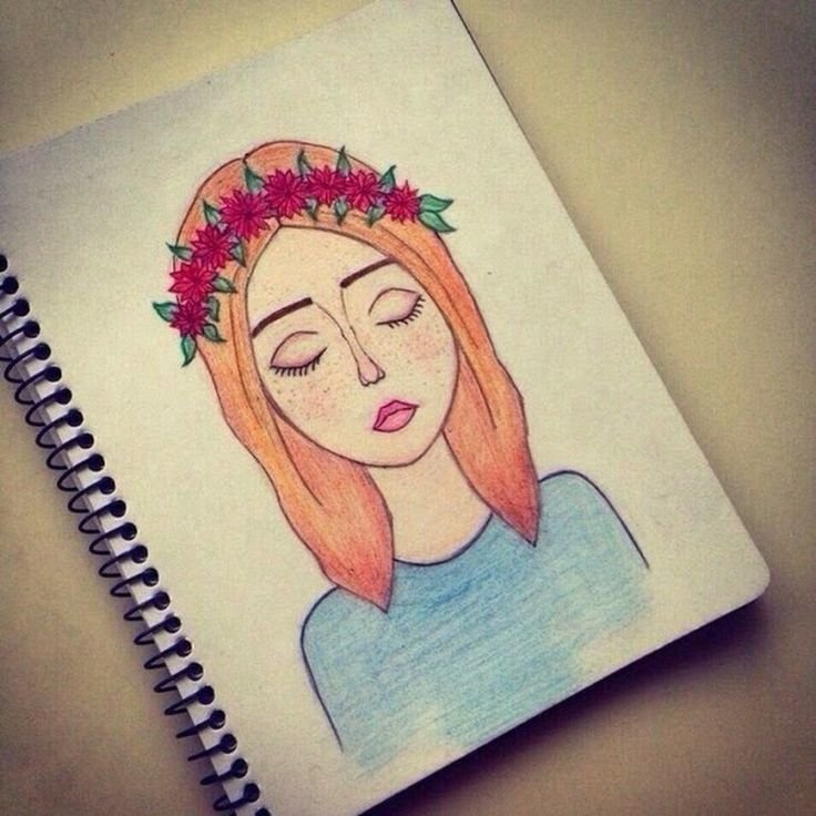 Рисунки для скетч бука легкие