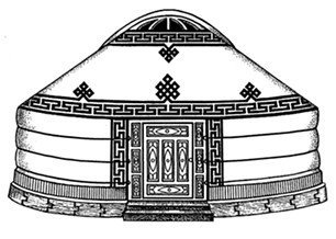 Башкир юрта рис