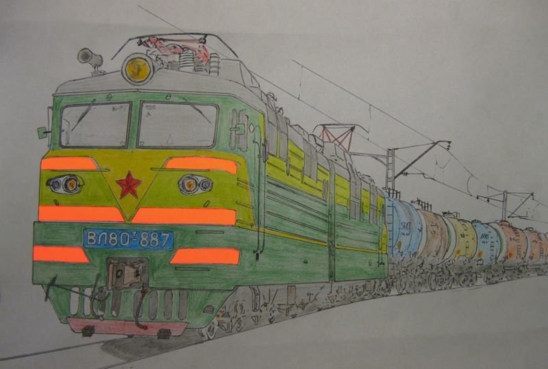 Вл80 рисунок