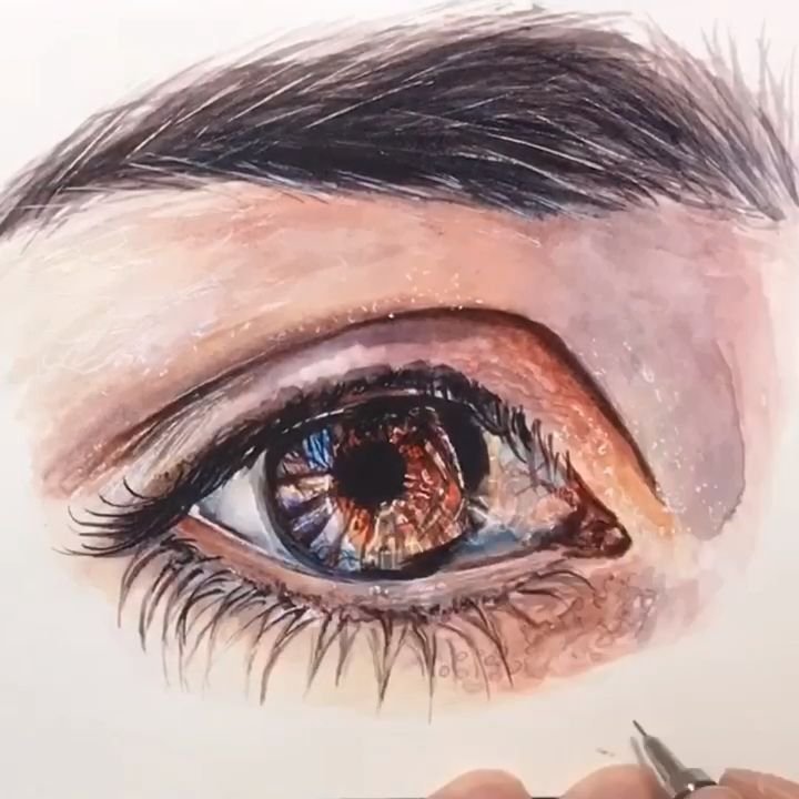 Картина глаза