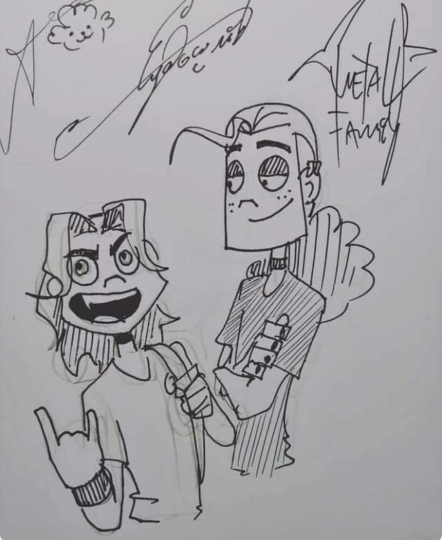 Арты metal family хеви