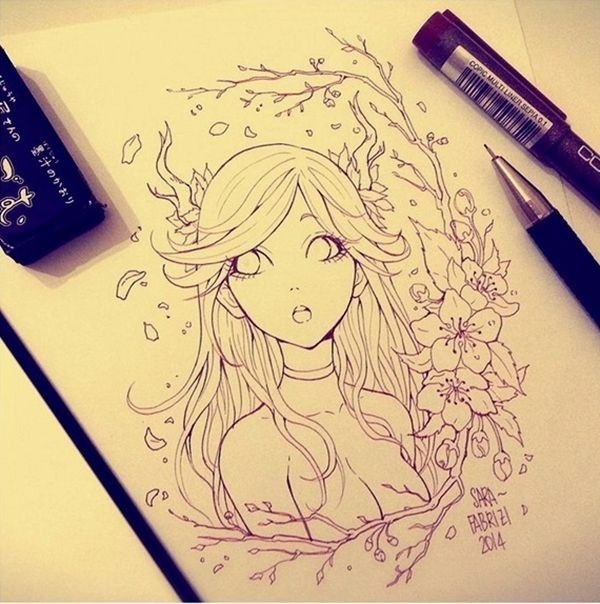 Маленькие рисунки для скетчбука