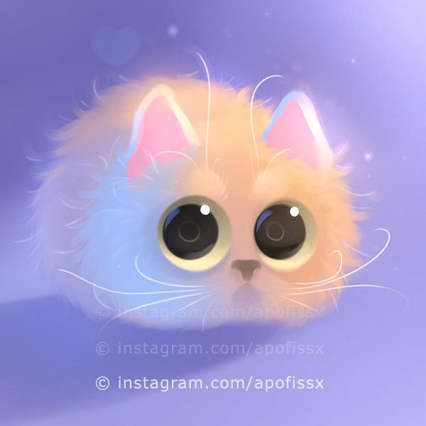 Котики мультяшные