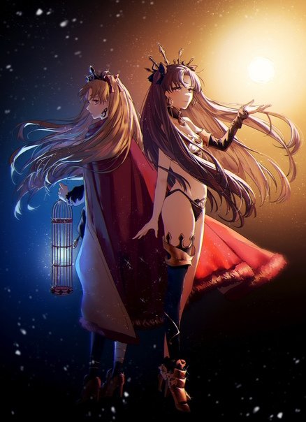 Эрешкигаль фейт арт