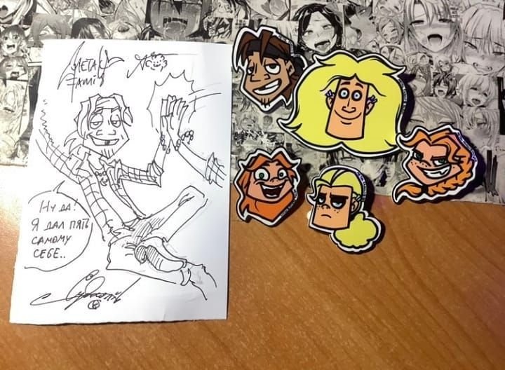 Рисунки в стиле Metal Family
