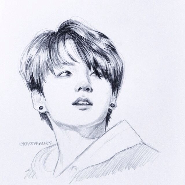 BTS Чонгук портрет