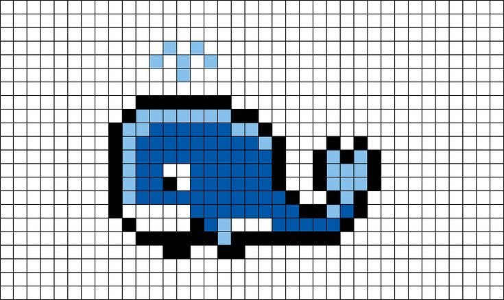 Рисунки по пикселям маленькие