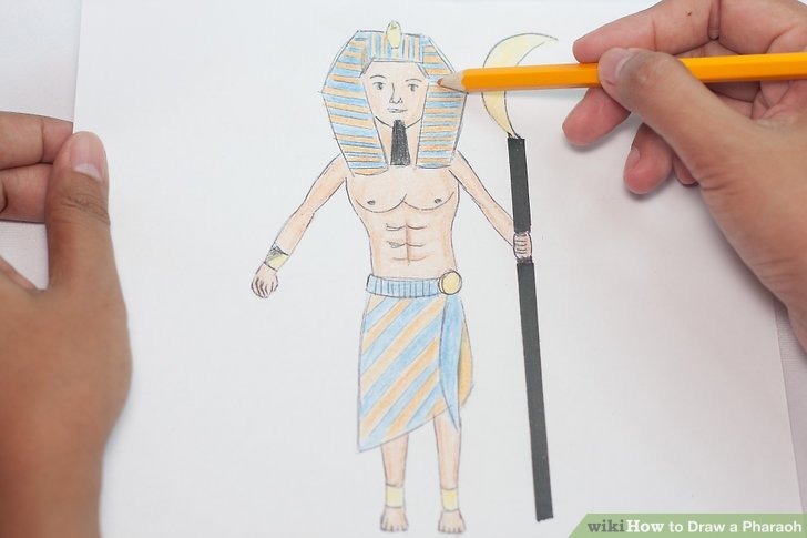 Рисование 5 класс фараон