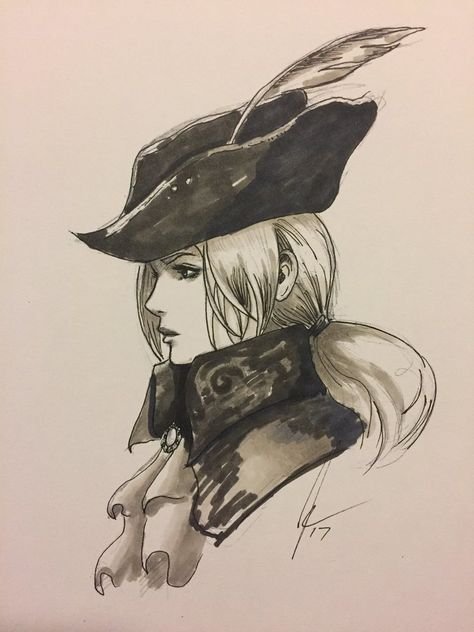 Bloodborne Мария арт