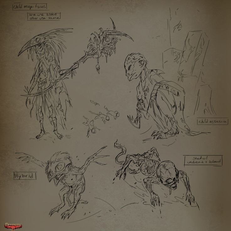 Divinity Original sin 2 концепт арт