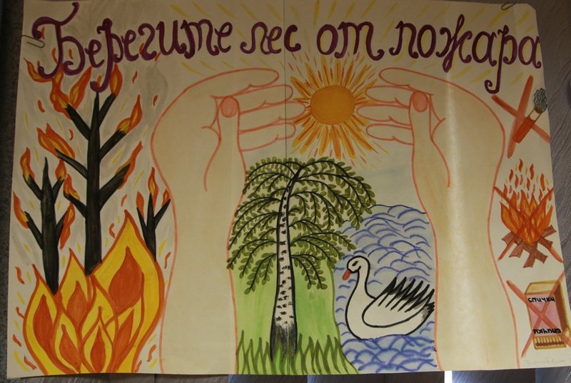 Пожарная безопасность плакат
