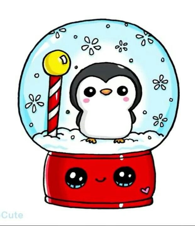 Новогодние наклейки для срисовки