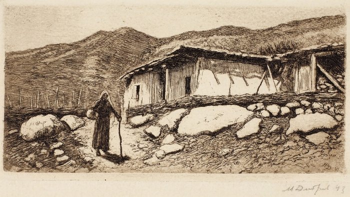 Сакля жилище кавказских Горцев