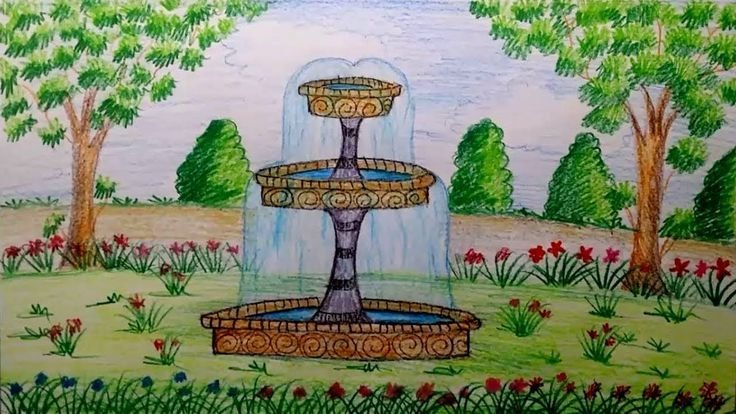 Рисунок парка