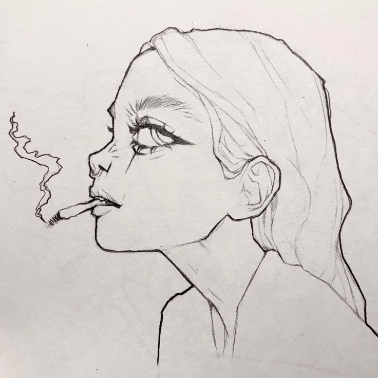 Рисунки для срисовки гранж