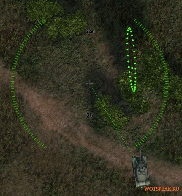 Прицел для арты World of Tanks