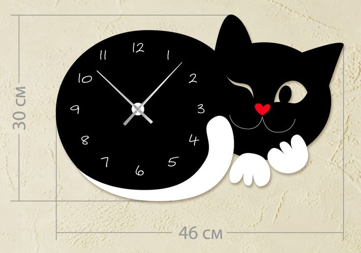 Кот и часы