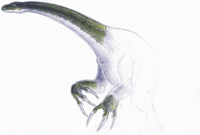 Теризинозавр the Isle