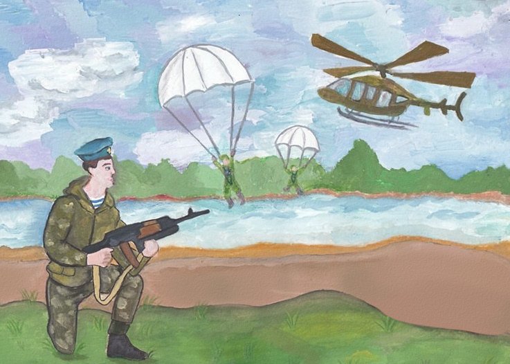 Десантник для дошкольников