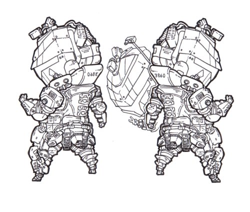 Titanfall 2 рисунки