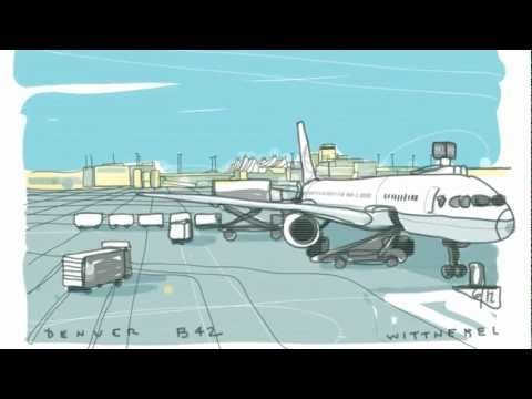 Нарисовать аэропорт