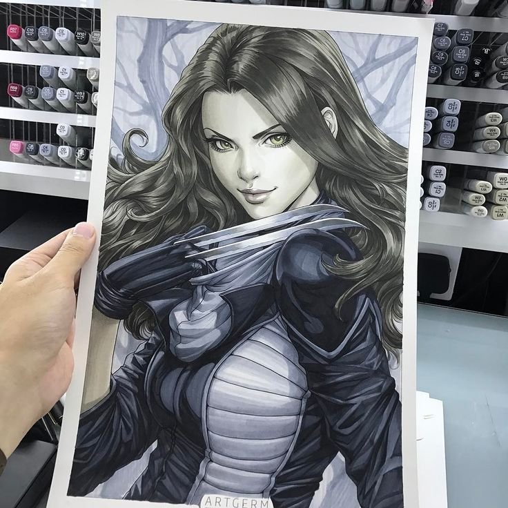 Художники в стиле Artgerm