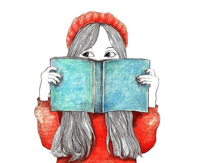 Девочка с книжкой