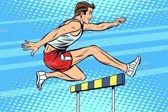 Спортсмен рисунок