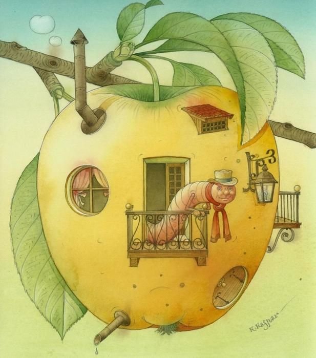 Детский иллюстратор Kestutis Kasparavicius