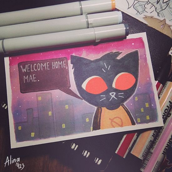 Night in the Woods дневник Мэй