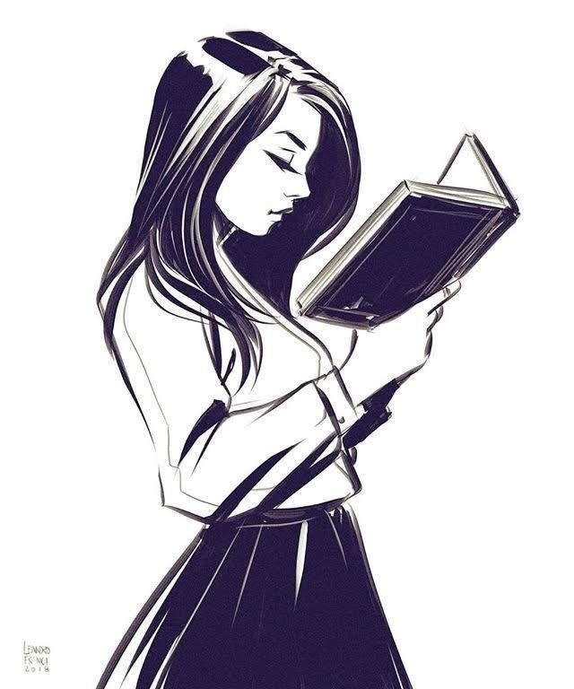Девушки с книгами в руках красивые