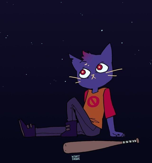 Night in the Woods Мэй арт