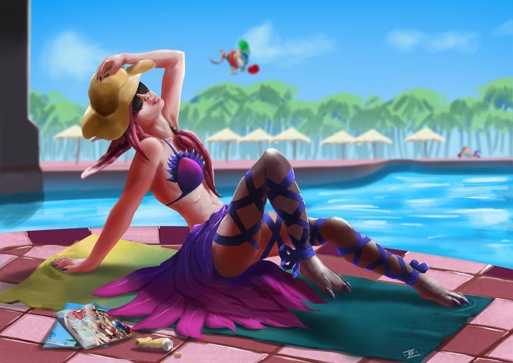 Pool Party Ashe