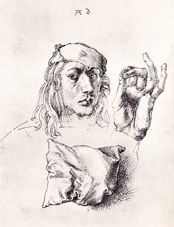 Альбрехт Дюрер картины руки