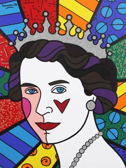 Ромеро Бритто Queen Elizabeth II 1