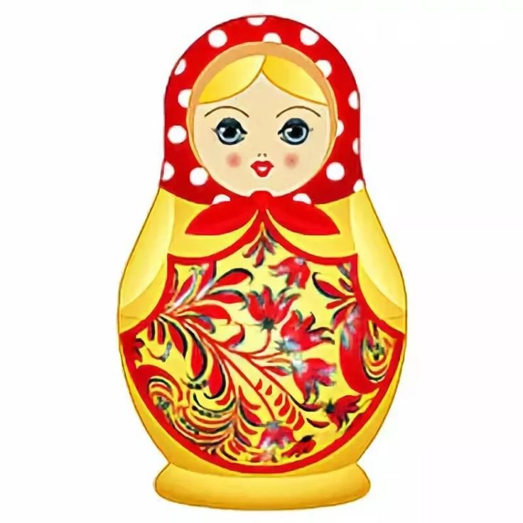 Матрешка рисунок