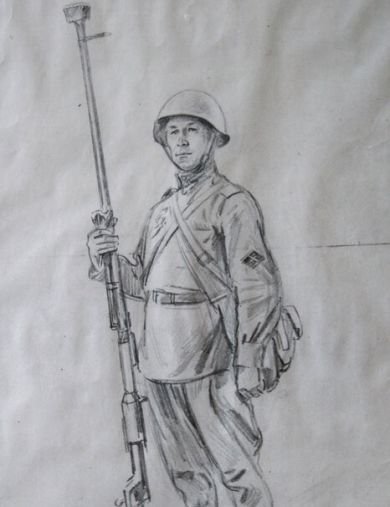 Военные рисунки карандашом