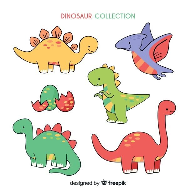Динозавры рисование для детей