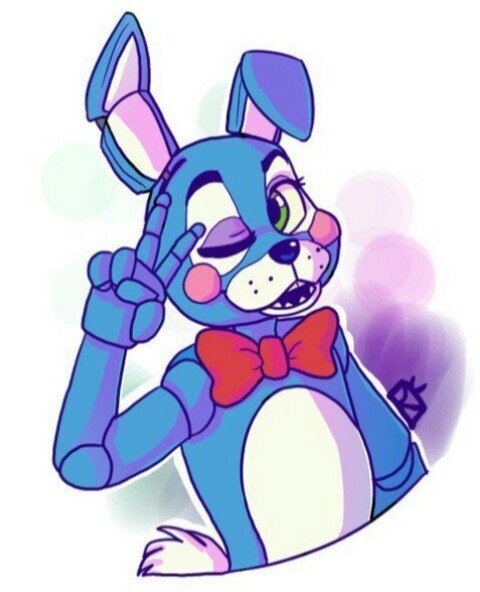 Арт бонни из фнаф