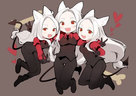 Helltaker Cerberus Cosplay