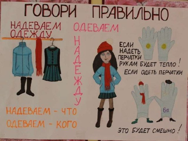 Рисунок на тему говорим правильно