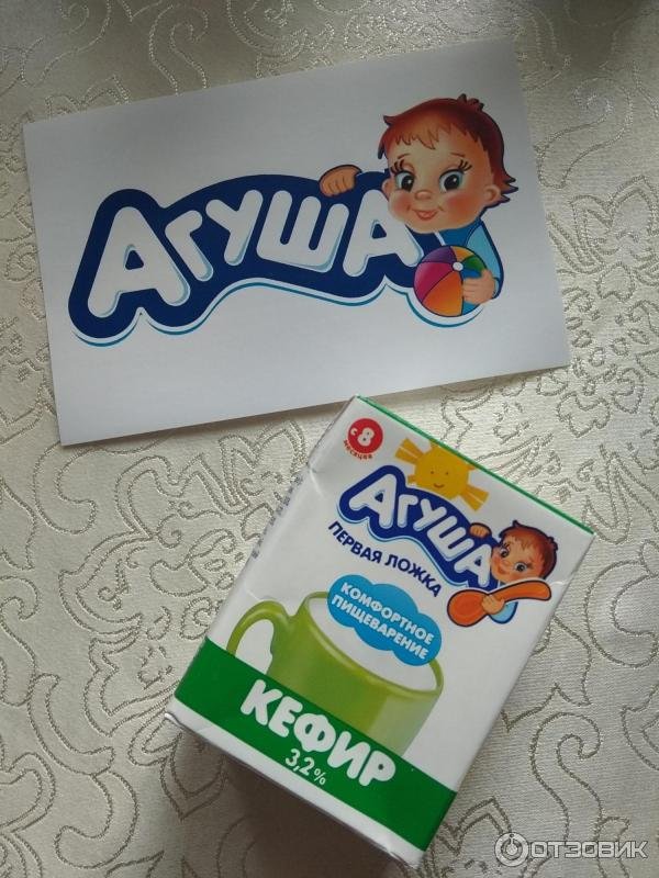 Кефир Агуша 3.2