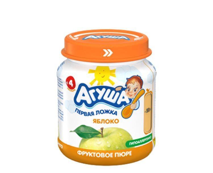 Яблочное пюре Агуша