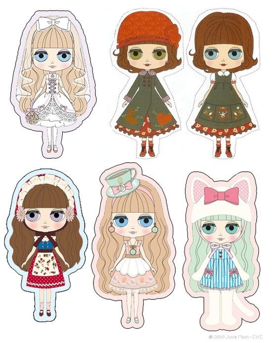 Кукла рисунок