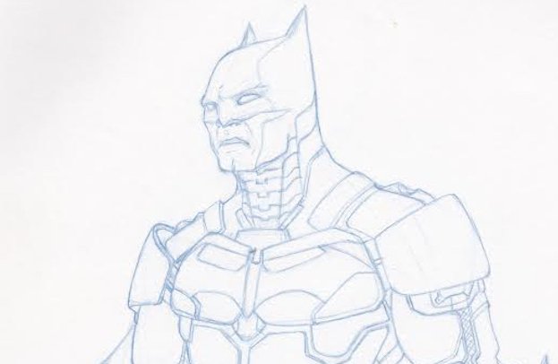 Из Batman Arkham Knight раскраска