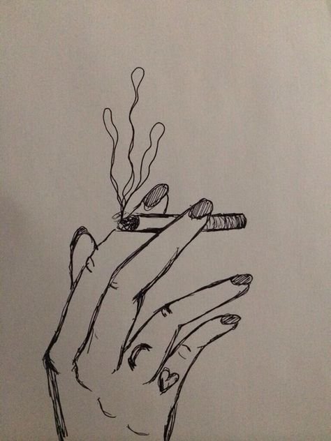 Рисование ручкой