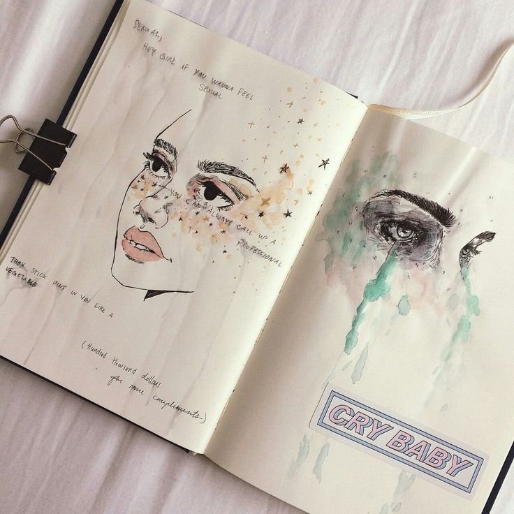 Идеи для рисования в артбуке