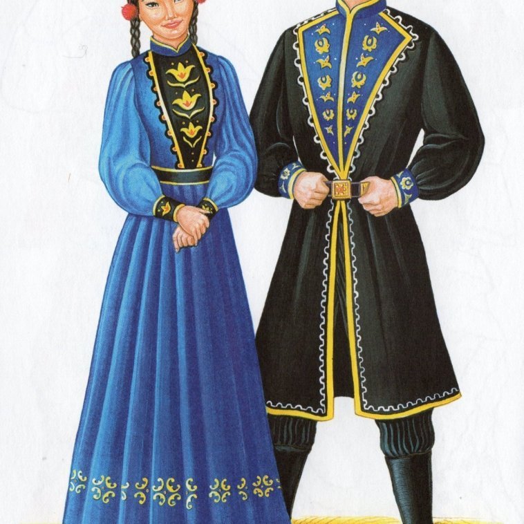 Калмыцкий костюм